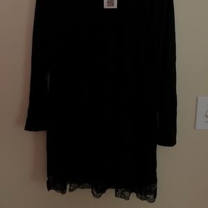 LONG SLEEVE LACK LACE DRESS